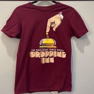 Disney Tower of Terror Burgundy Graphic Tee